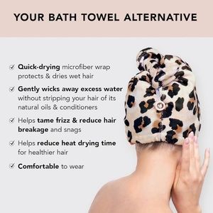 /Kit•sch/ Microfiber Hair Towel